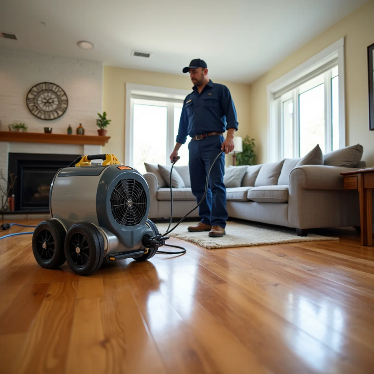 Water Under Your Hardwood? What to Do in the First 24 Hours