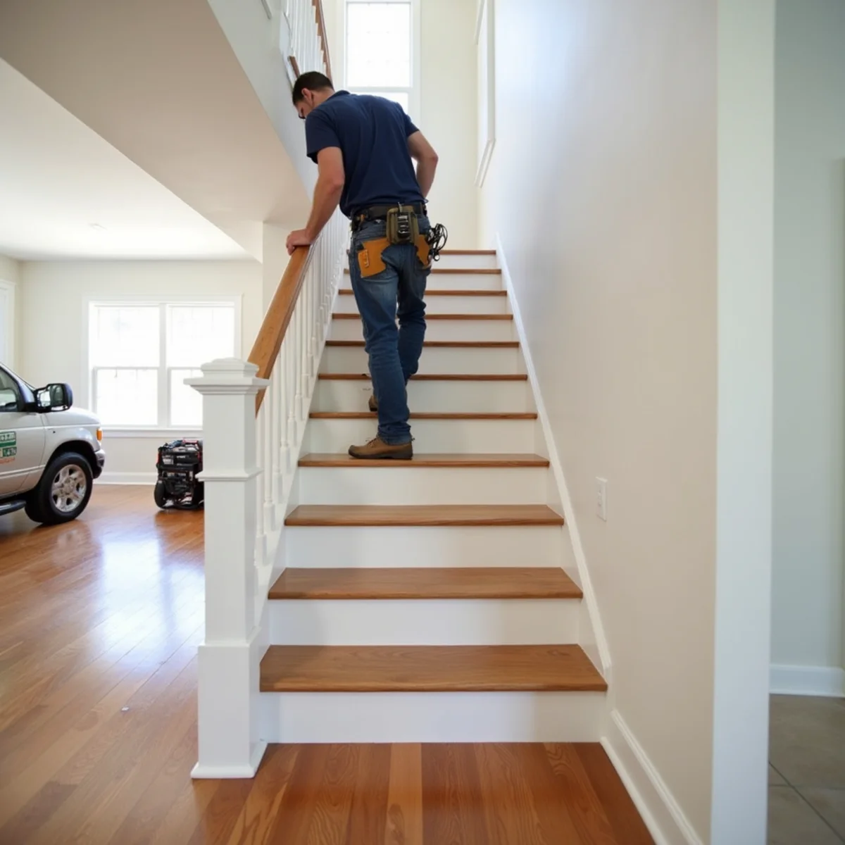 Hardwood Stair Refinishing & Carpet-to-Wood Stairs in Metro Detroit